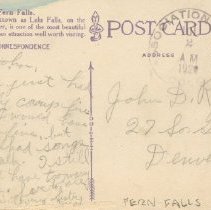 Fern Falls, Estes Park Colorado.  Rocky Mountain National Park 4045