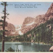 15768. Odessa Lake, Notch Top and Little Matterhorn, Estes Park, Colo.  Rocky Mountain National Park
