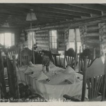 The Dining Room Mountainside Lodge