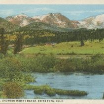Moraine Park, Showing Mummy Range, Estes Park, Colo.