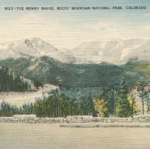 N123 - The Mummy Range, Rocky Mountain National Park, Colorado