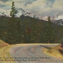 478 Never Summer Range from Western Slope of the Trail Ridge Road, Rocky Mountain National Park, Colorado