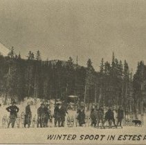 Winter Sport in Estes Park, Colo.
