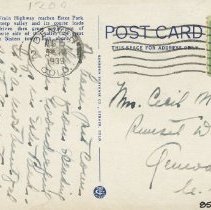 411 The Big Cut on the South St. Vrain Highway to Estes Park. Rocky Mountai