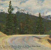 478 Never Summer Range from Western Slope of the Trail Ridge Road, Rocky Mountain National Park, Colorado