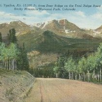 473 Mt. Ypsilon, Alt. 13,507 Ft. from Deer Ridge on the Trail Ridge Road Rocky Mountain National Park, Colorado