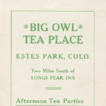 Big Owl Tea Place