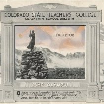 Colorado State Teachers College Mountain School Bulletin: Camp Olympus