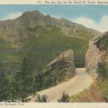 411 The Big Cut on the South St. Vrain Highway to Estes Park Rocky Mountain National Park