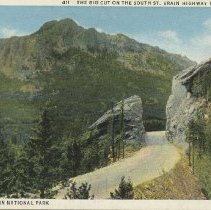 411 The Big Cut on the South St. Vrain Highway to Estes Park Rocky Mountain National Park