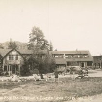 Main Lodge, Dining Room Etc. - Voelkel's Glacier Lodge - Estes Park, Colo.