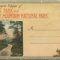 Souvenir Folder of Estes Park and Rocky Mountain National Park