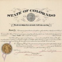 C.H. Bond Notary Public Certificate