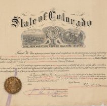 C.H. Bond Notary Public Certificate