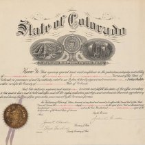 C.H. Bond Notary Public Certificate