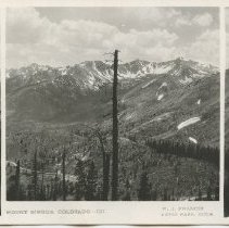 Mount Nimbus, Colorado - 121 F.J. Francis, Estes Park, Colo.