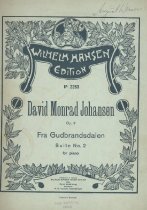 Sheet Music owned by August Werner