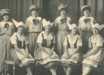 Women in Danish Folk Costumes