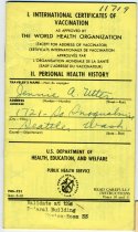 Certificate of Vaccination