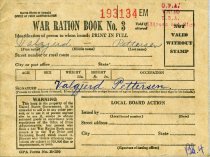 War Ration Book