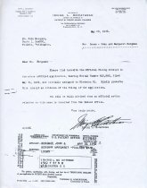 Letter from Irving L. McCathran to John Bergman