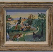 Painting "Salmon Place"