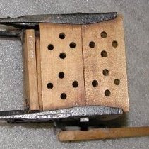 Mop wringer patent model, deta