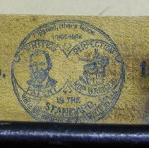 Mop wringer patent model, deta