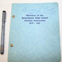 Directory of the Bennington High School Alumni Association