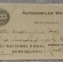 Martin-Wasp Corporation Check