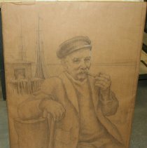 Study for "Tall Fish Story"