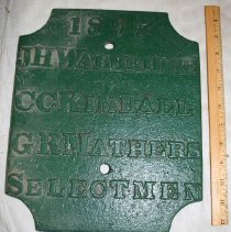 Plaque, Date