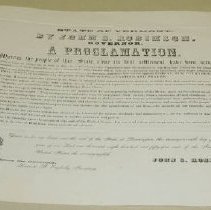 John S. Robinson Day of Fasting and Prayer Proclamation