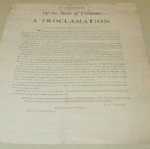Isaac Tichenor Thanksgiving Proclamation