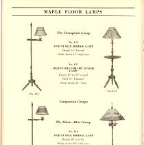 Cushman Furniture Specials 1932