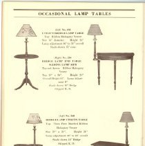 Cushman Furniture Specials 1932
