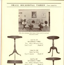 Cushman Furniture Specials 1932