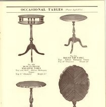 Cushman Furniture Specials 1932