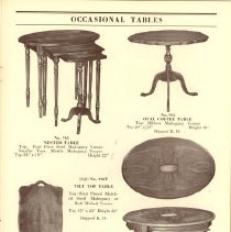 Cushman Furniture Specials 1932