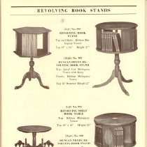 Cushman Furniture Specials 1932
