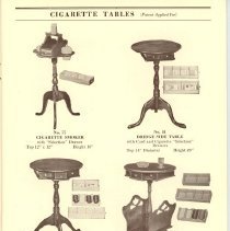Cushman Furniture Specials 1932
