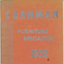 Cushman Furniture Specials 1932