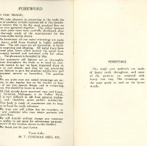 Smoker's Articles, 1922