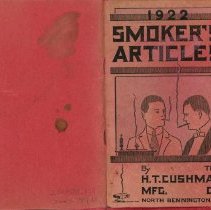 Smoker's Articles, 1922