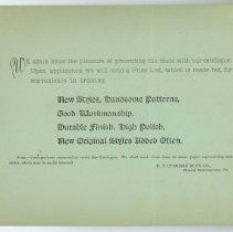 H.T. Cushman Manufacturing Company Catalog, 1894-95