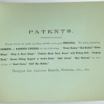 H.T. Cushman Manufacturing Company Catalog, 1894-95