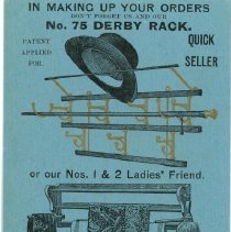 H.T. Cushman Manufacturing Company Advertising Card