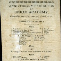 Union Academy Exhibition 1813