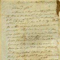 Saratoga Campaign Letters