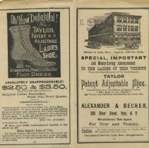 Taylor Patented Adjustable Shoes